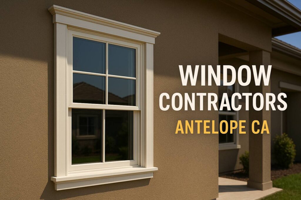 Window contractors antelope ca