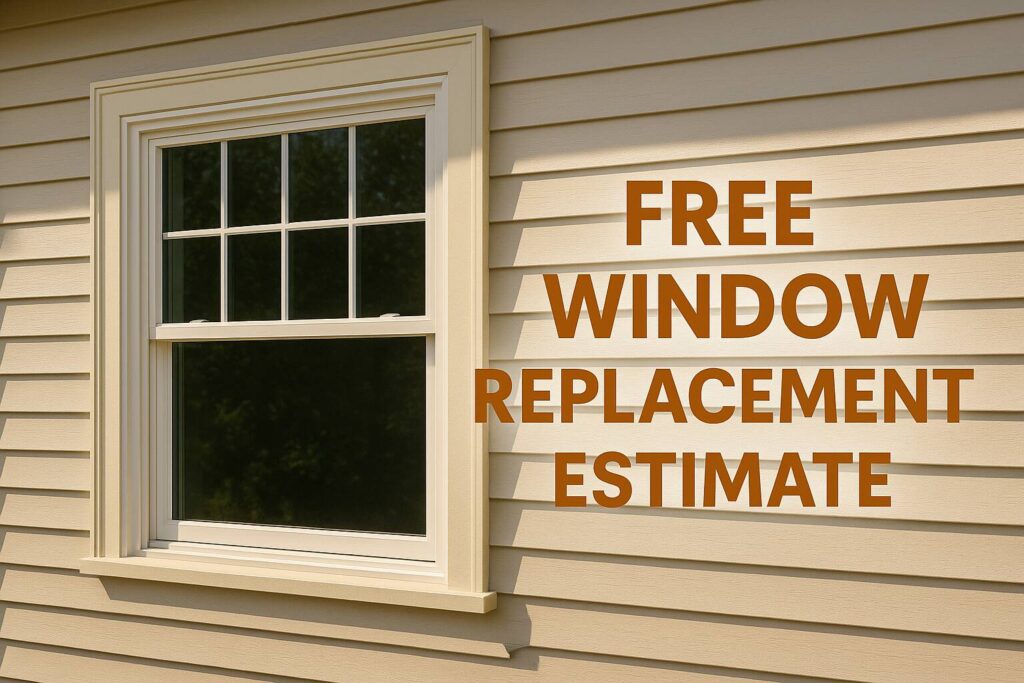 Free window replacement estimate antelope