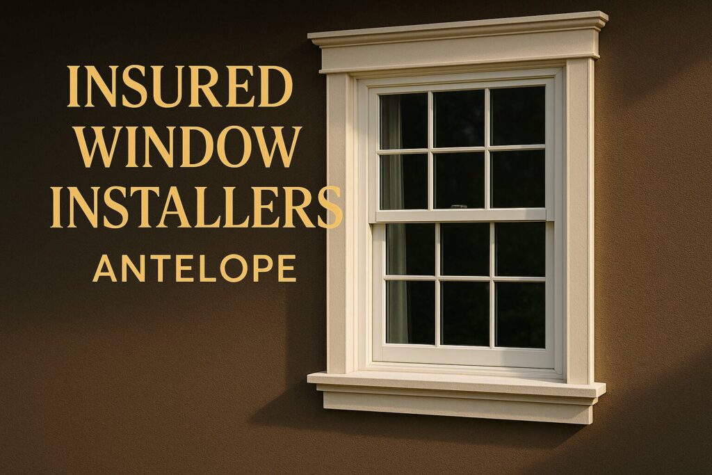 Insured window installers antelope