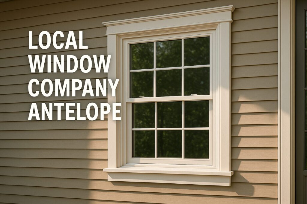 Local window company antelope