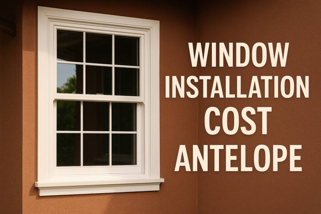 Window installation cost antelope