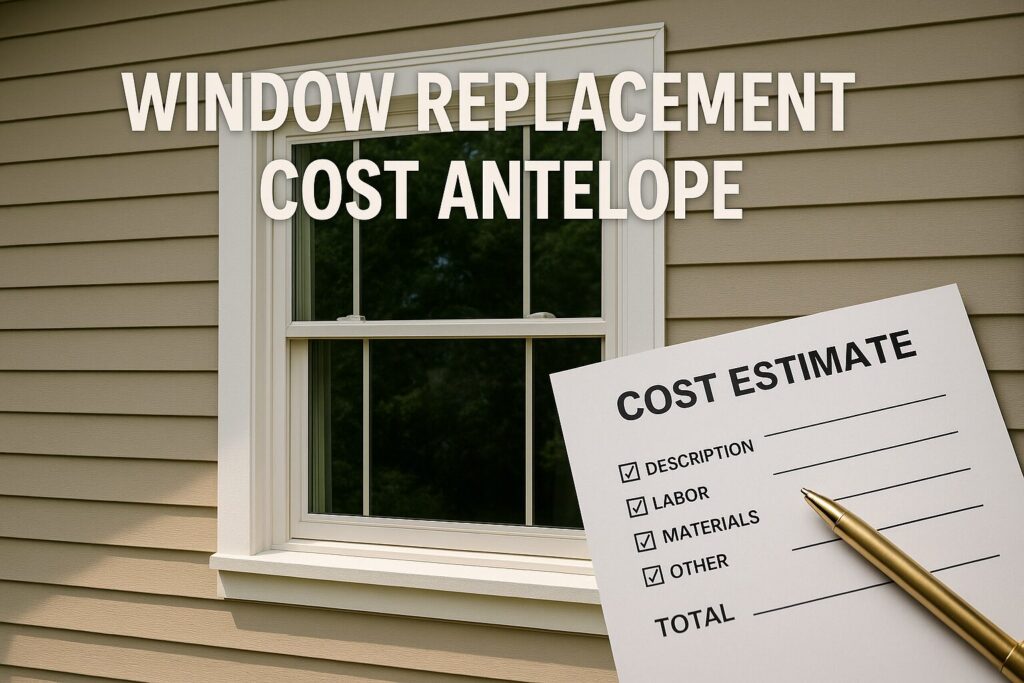 Window replacement cost antelope